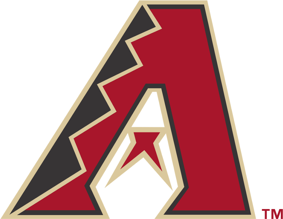 Arizona Diamondbacks Vector Logo - Arizona Diamondbacks Logo Black And White (1600x1067), Png Download