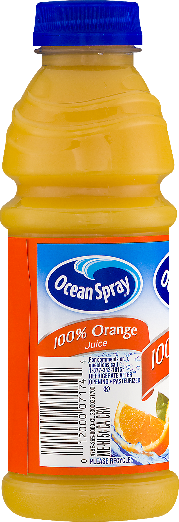 Orange Juice Single Nutrition Facts (617x1800), Png Download