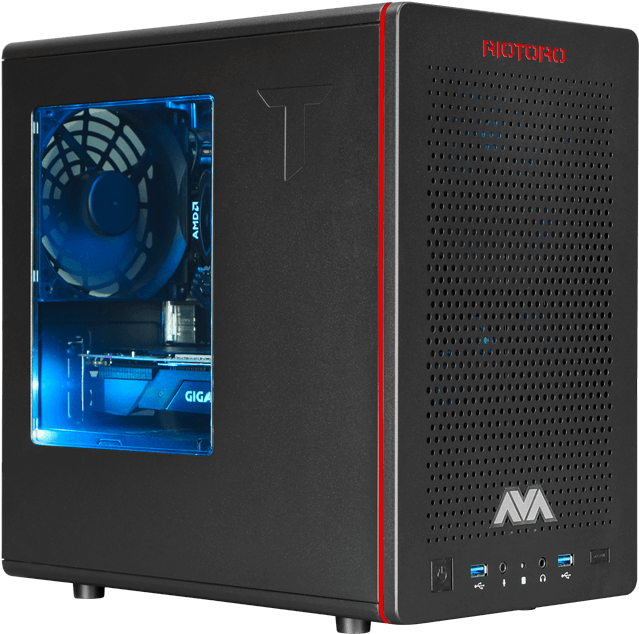 Amd Raven Ridge Mini Budget Gaming Pc - Electronics (700x700), Png Download