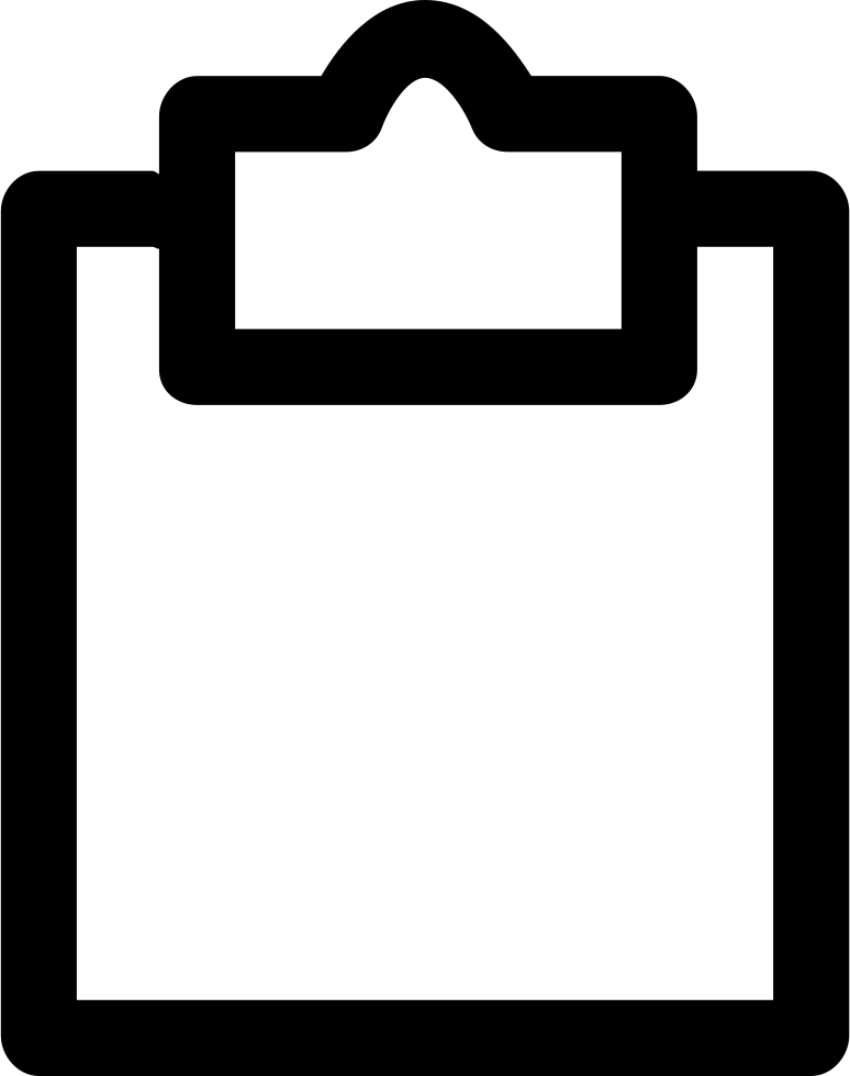 Writing Notepad Icon Free Download Png Svg General - Icone Bloc Note (774x980), Png Download