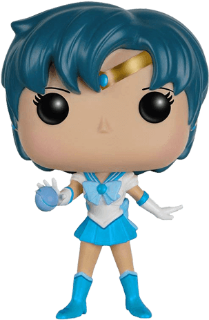 Funko Pop Sailor Moon Sailor Mercury 1 - Pop Sailor Mercury (709x709), Png Download