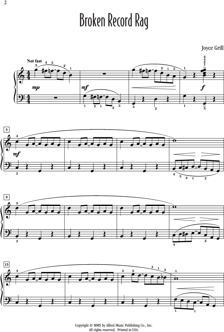 Broken Record Rag Thumbnail - Haunted Past Philip Wesley (864x1152), Png Download