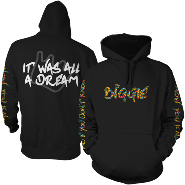 Embroidered Biggie Hoodie - Snap On Skull Hoodie (600x600), Png Download