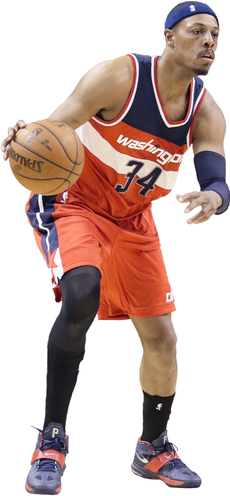 Paul Pierce - Dribble Basketball (1024x1024), Png Download