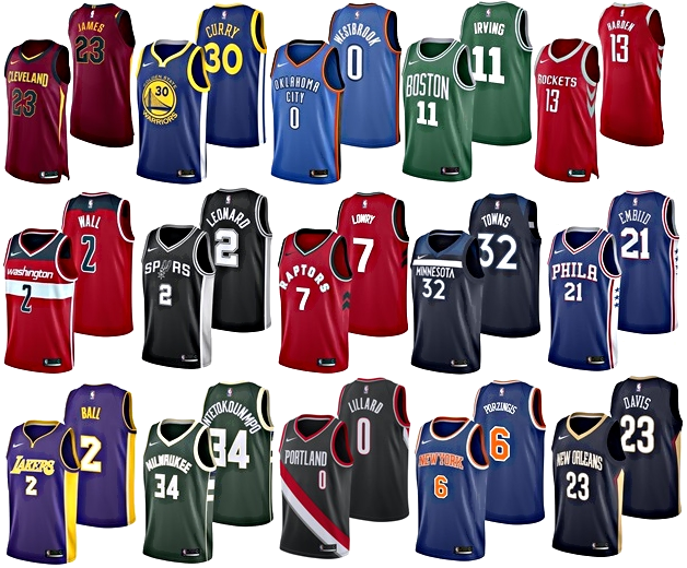 Order Your Nba/nike Jersey - Sports Jersey (628x520), Png Download
