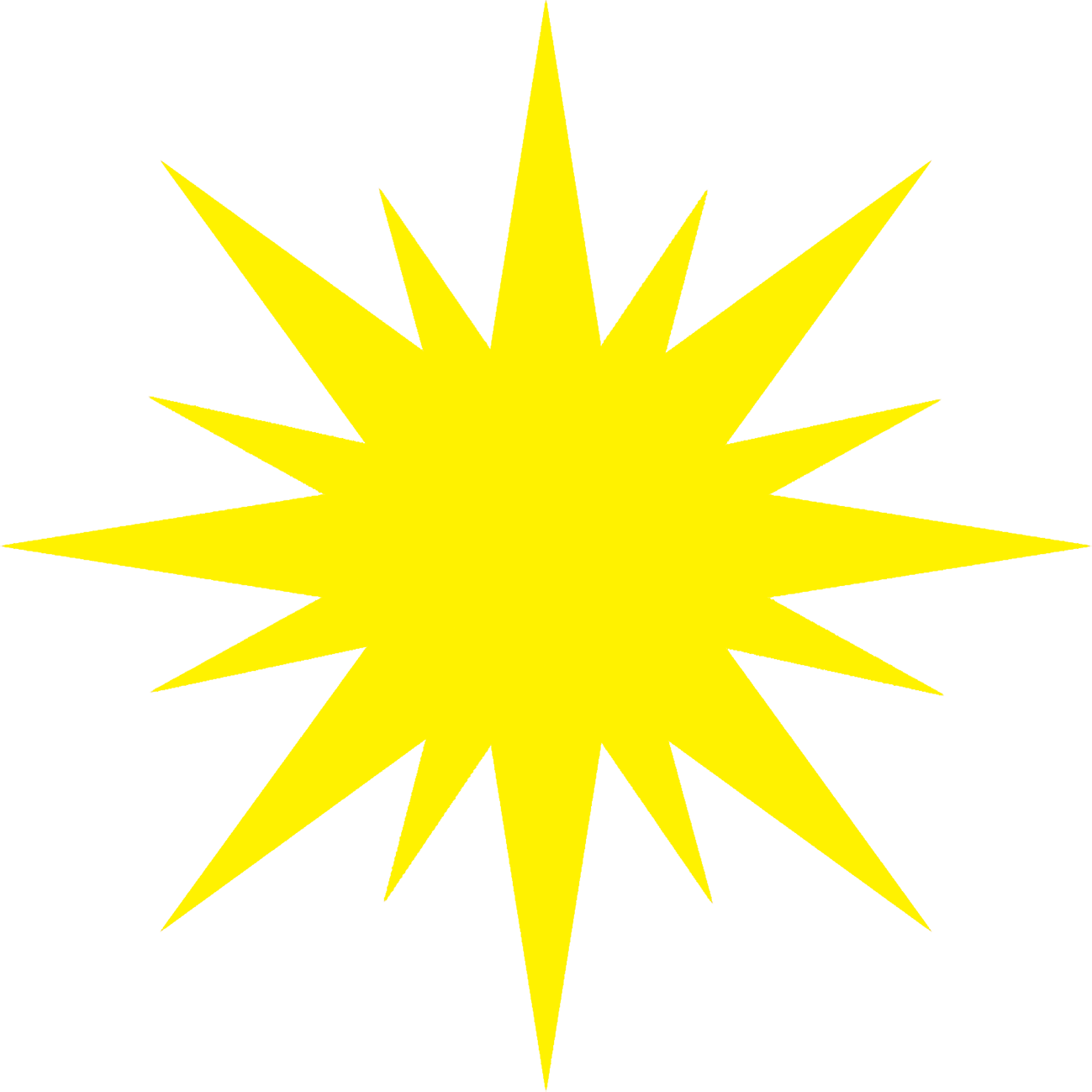 Christmas Star - Star Of Vergina Logo (1299x1299), Png Download