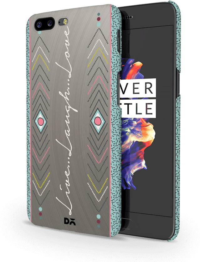 Dailyobjects Live Laugh Love Case Cover For Oneplus - Iphone (900x900), Png Download
