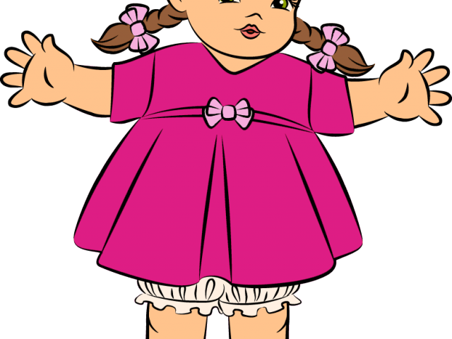 Dall Clipart Baby Doll - Clip Art (640x480), Png Download