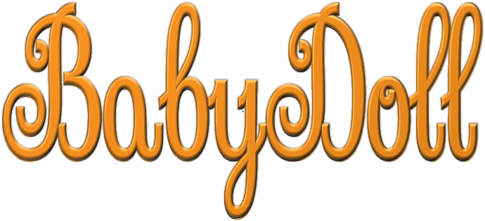 Babydoll - Calligraphy (749x562), Png Download