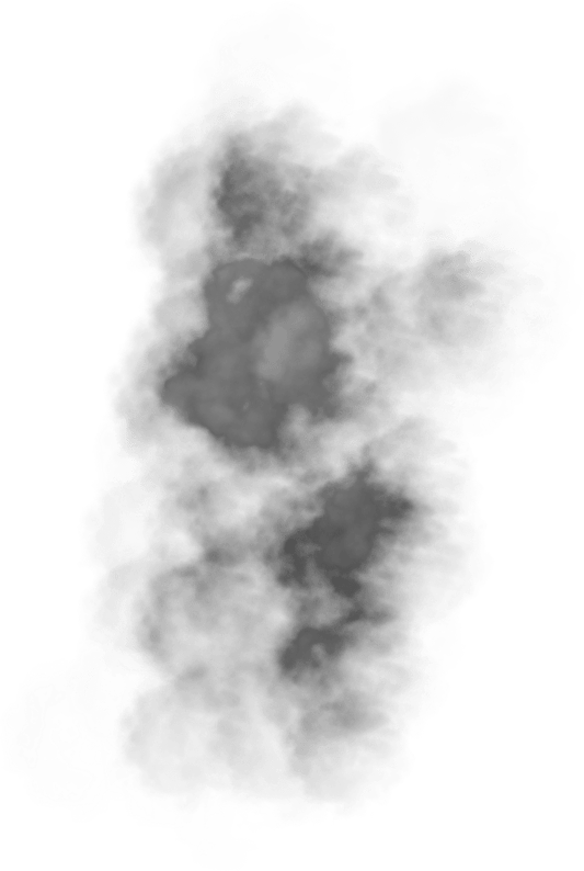 Smoke - Monochrome (533x794), Png Download