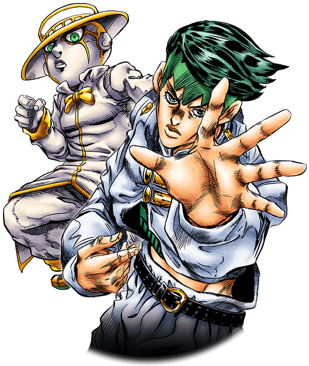 199 Kb Png - Rohan Kishibe Stand (720x800), Png Download