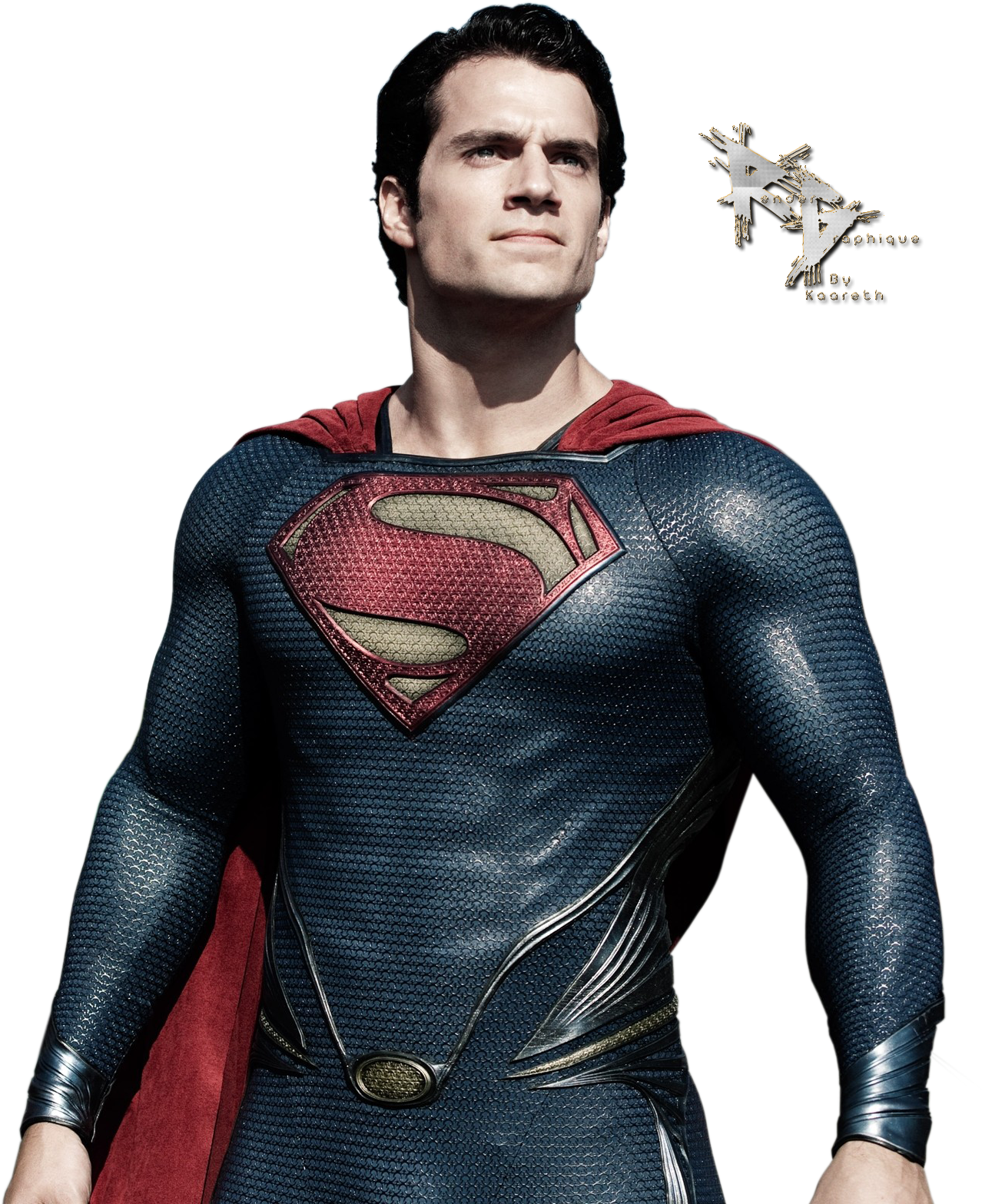 Photorenders - Superman - Png - Man Of Steel Photoshop (1380x1600), Png Download