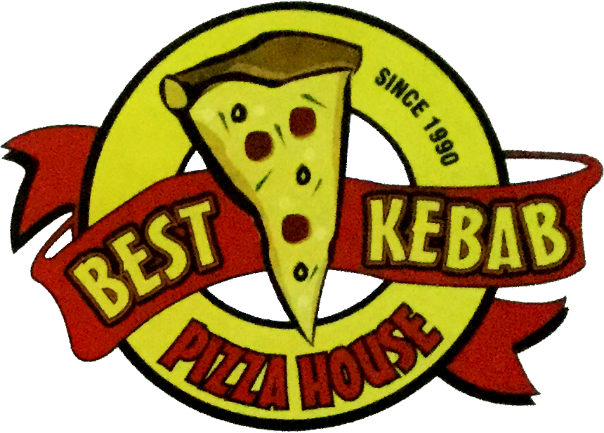 Best Kebab Pizza House - Logo De Pizza Png (860x617), Png Download