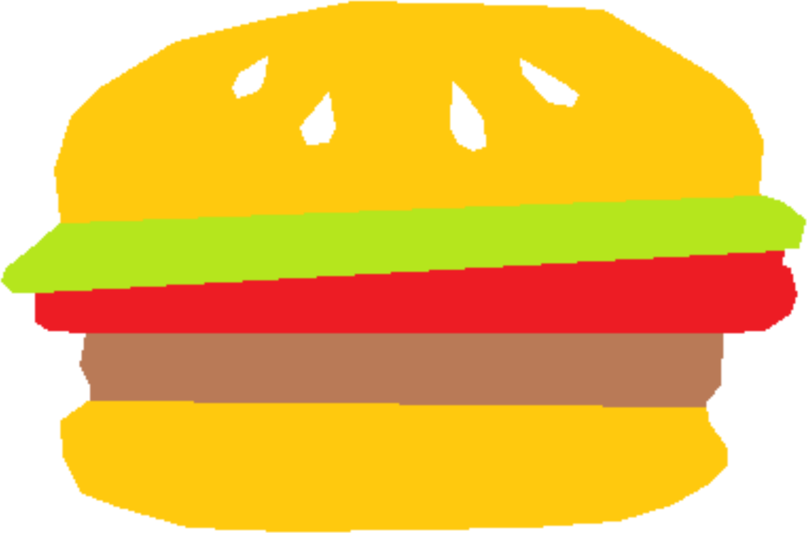 All Photo Png Clipart - Cheese Burger Clip Art (1134x750), Png Download