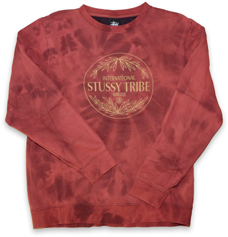 Stussy Tribe Crewneck Bleach Xlarge (900x900), Png Download
