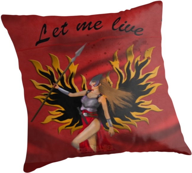 The Leather Legend - Cushion (875x875), Png Download