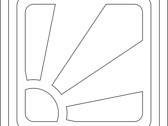 Sun Clipart Grey - Airplane (640x480), Png Download