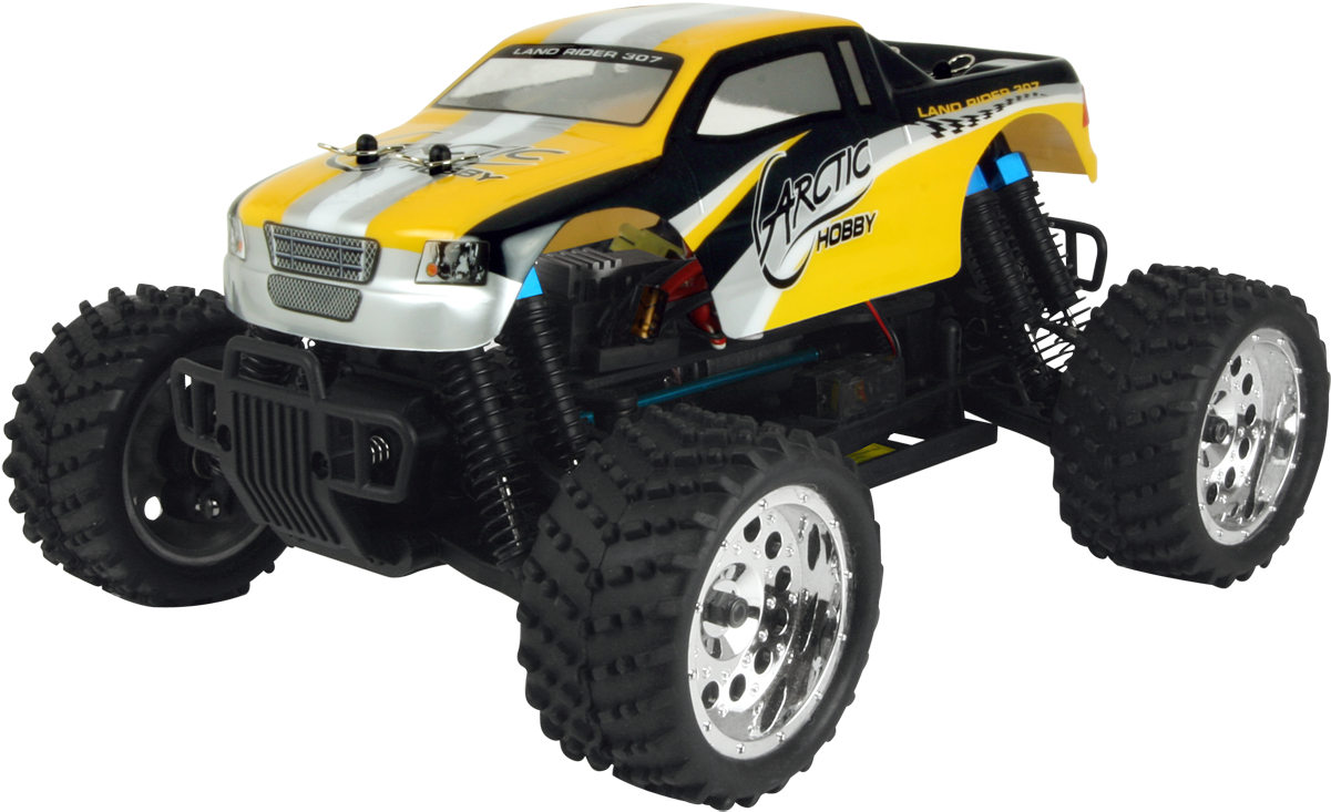 Land Rider 307 - Radio-controlled Car (1200x1200), Png Download