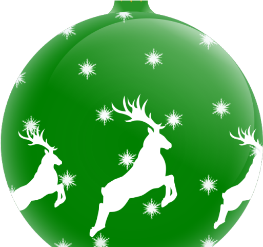 Christmas Ball Clipart Corner - Christmas Ornament Vector Png (640x480), Png Download