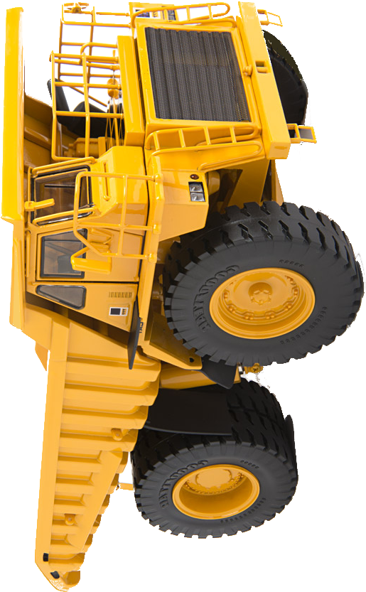 Haul Truck Vert - Bulldozer (668x1000), Png Download