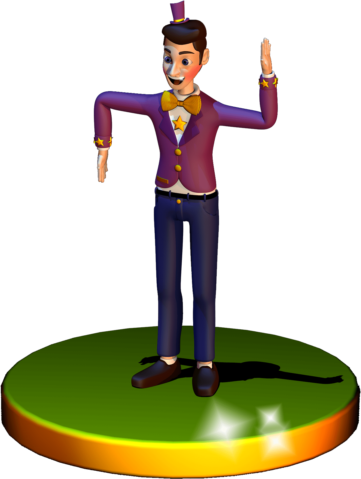 You've Been Gnomed - Dawko Model (2048x2048), Png Download