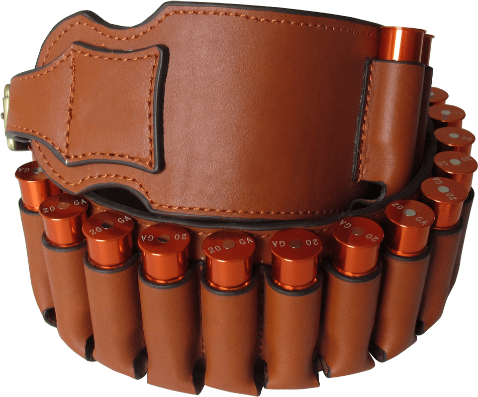 Leather Shotgun Belt Ammo Holder - Acessórios De Armas De Caça (1000x1000), Png Download