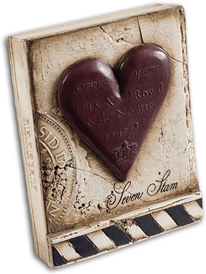 Seven Of Hearts - Heart (900x900), Png Download