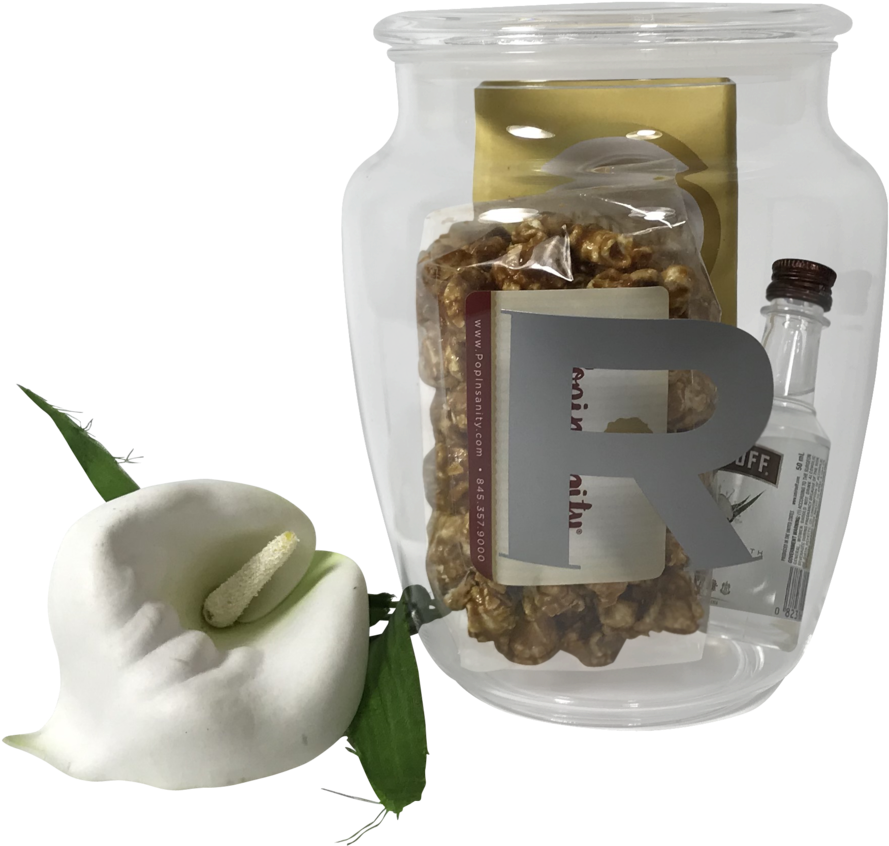 Small Acrylic Cookie Jar Mishloach Manos - Snowdrop (2048x1536), Png Download