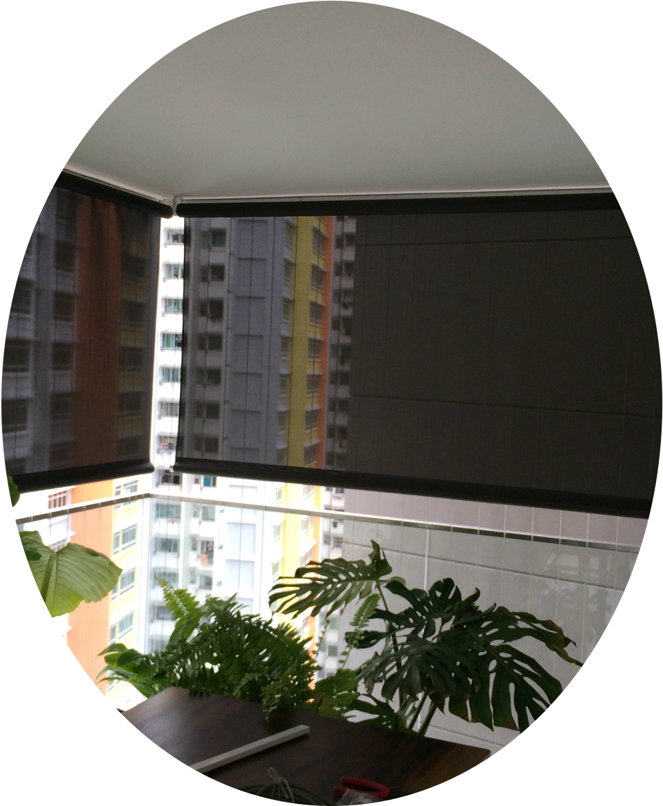 Out Door Roller Blinds - Architecture (1000x1200), Png Download
