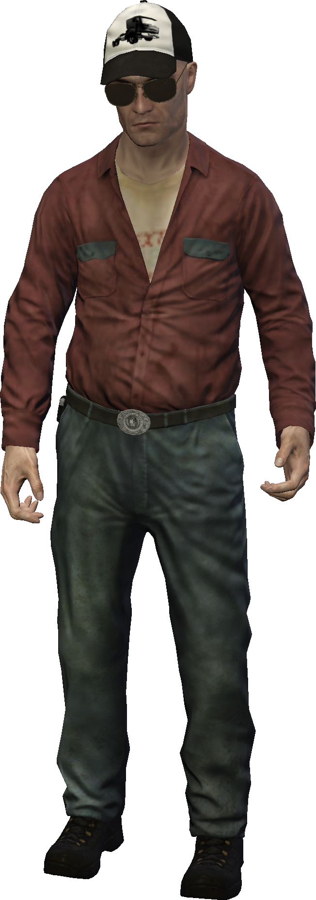 Truck Driver - Police Officerpng (652x1854), Png Download