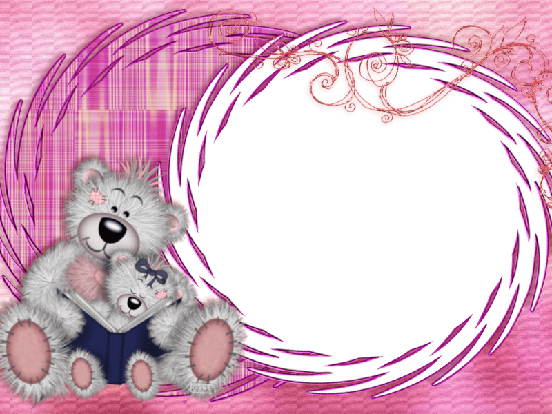 Moldura Para Foto Bebe - Marco Para Fotos De Peluches (800x600), Png Download