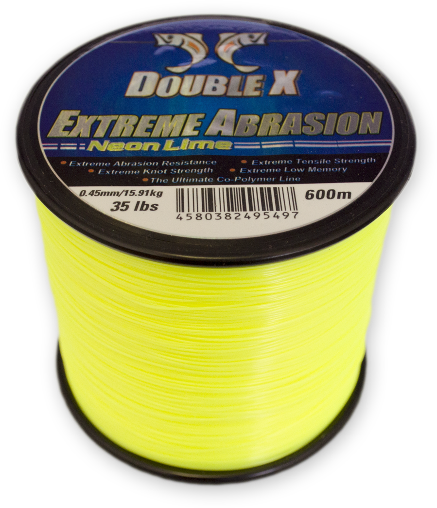 Double-x Extreme Abrasion - Double X Extreme Abrasion Fishing Line (1034x1200), Png Download