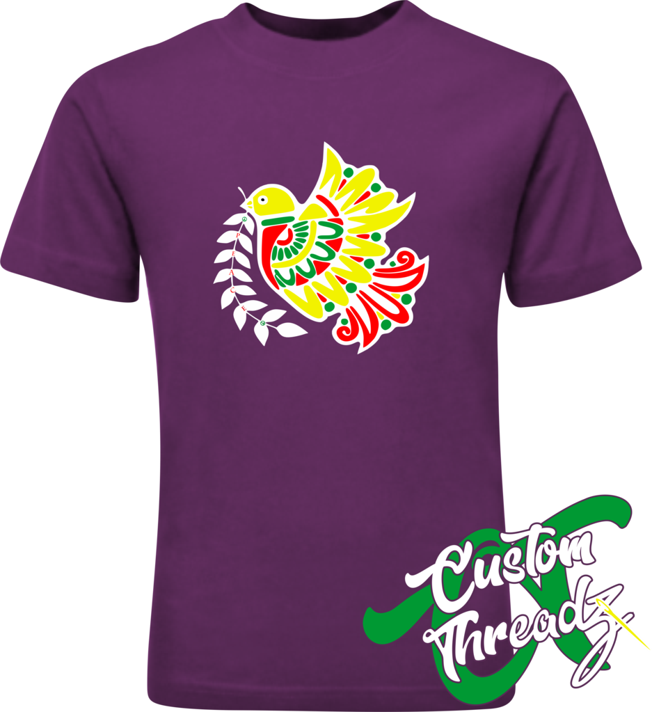 Rasta Bird - Hes Her Lobster Tshirt (937x1023), Png Download