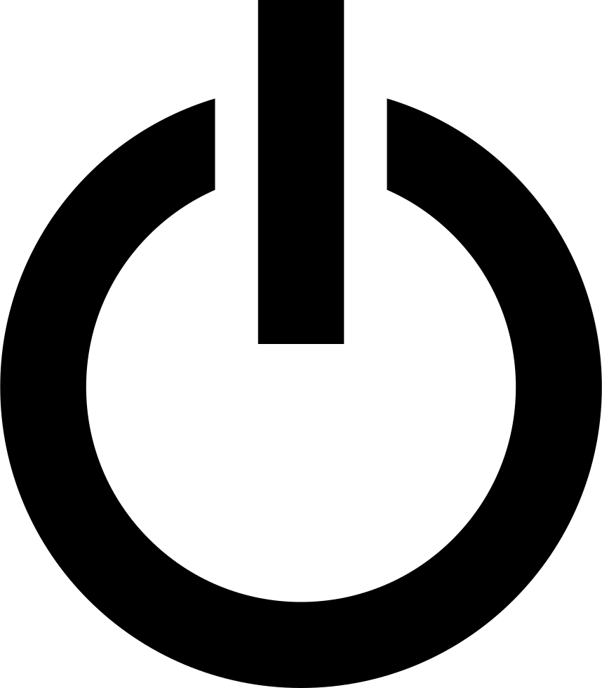 Png File - Sign Out Icon Png (858x980), Png Download