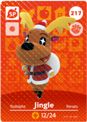 Series - Jingle Animal Crossing Amiibo (530x665), Png Download