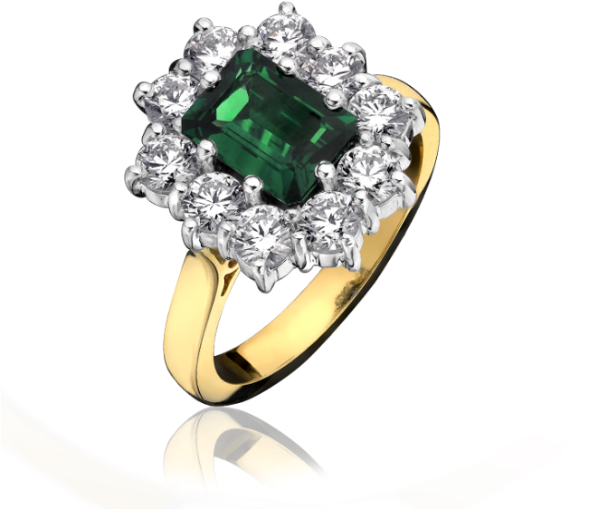 18ct Yellow Gold - Pre-engagement Ring (650x650), Png Download