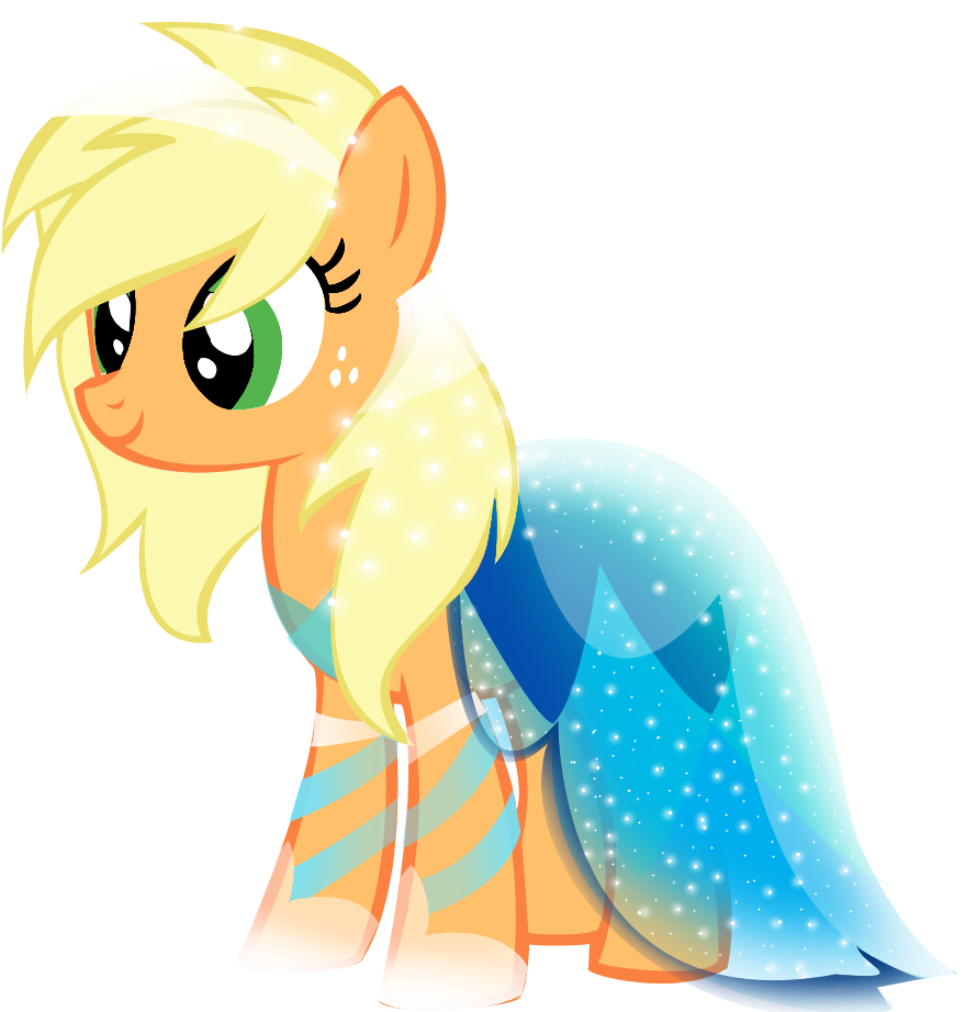 Applejack Twilight Sparkle Rainbow Dash Pinkie Pie - My Little Pony Applejack Dress (900x1017), Png Download