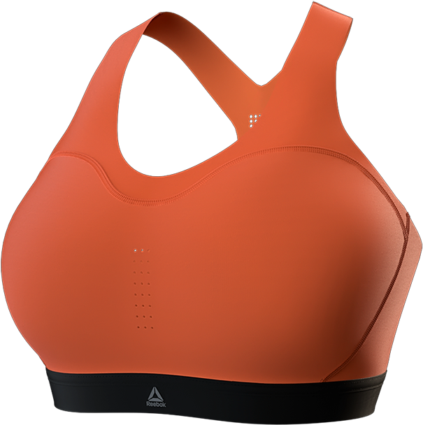 Reebok Puremove Sports Bra - Brassiere (674x669), Png Download