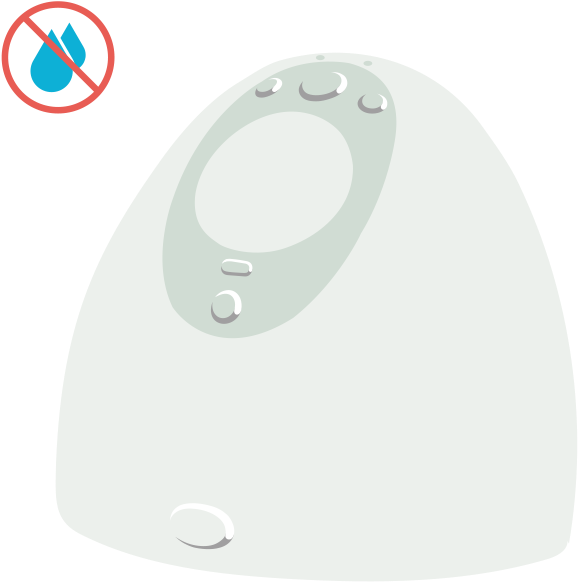 The Hub Contains Electronics Which Should Be Kept Dry - Circle (650x650), Png Download