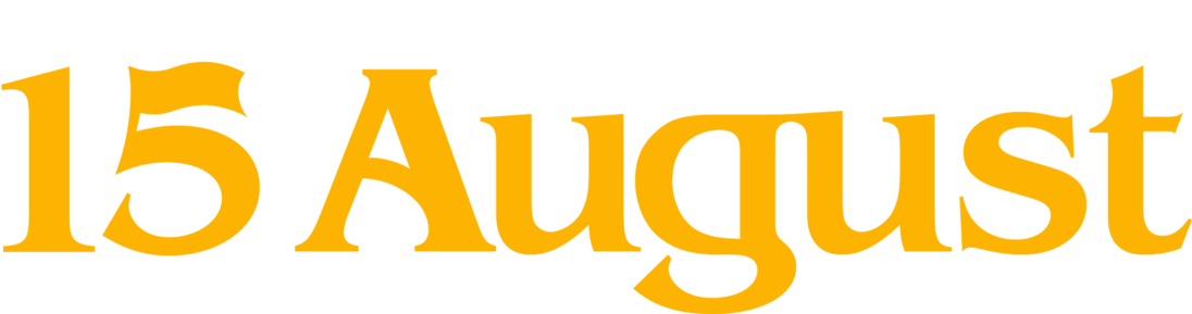 15 August - Graphic Design (1280x288), Png Download