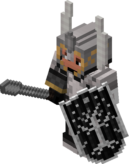 Gondor Tower Guard - Minecraft Lord Of The Rings Mod Npcs (500x635), Png Download