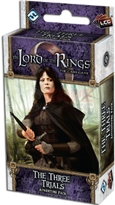 Lotr4 - Lord Of The Rings Lcg The Three Trials (787x787), Png Download