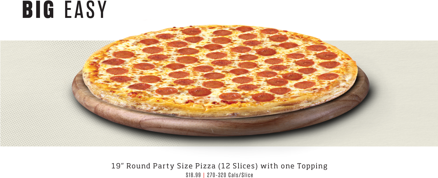 Find A New Orleans Pizza 'round You - Sicilian Pizza (1413x701), Png Download