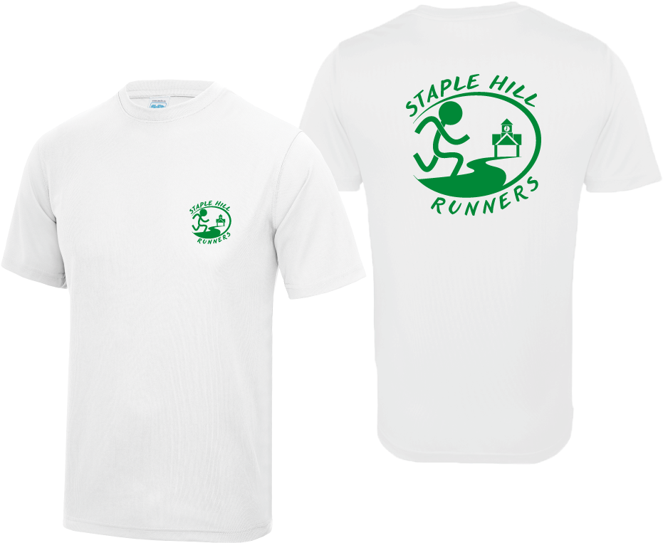 Picture Of Staple Hill Runners - Tee Shirt Logo Runner (1003x893), Png Download