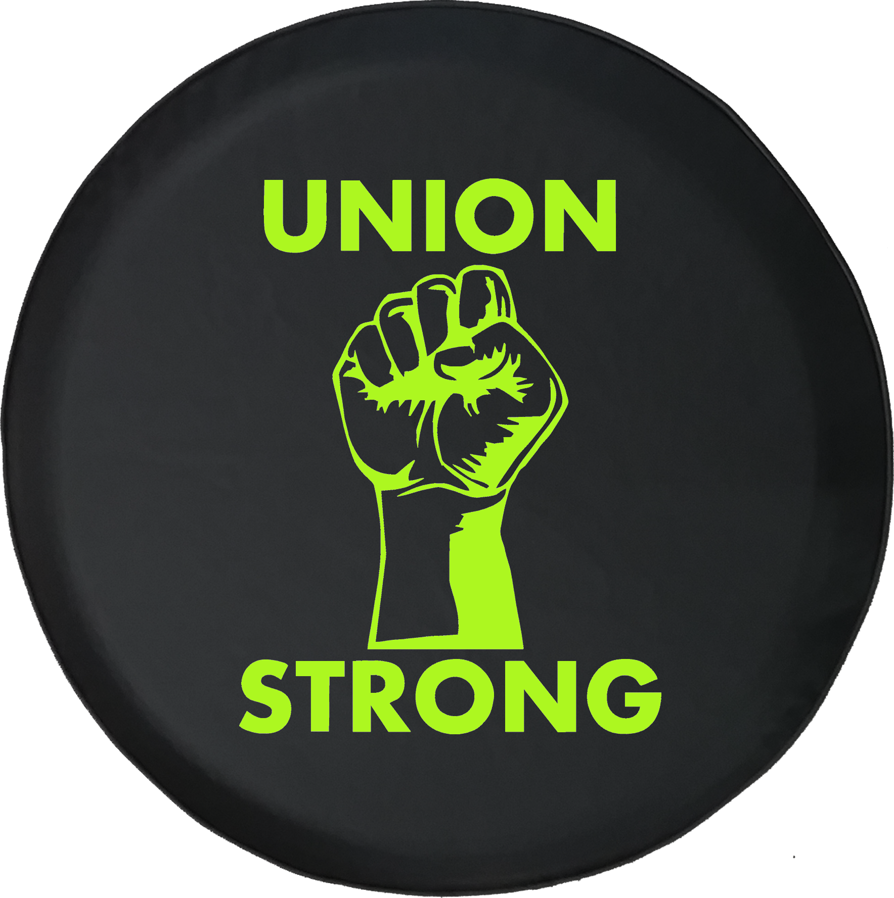 Labor Power Fist Uaw Trades Offroad Jeep Rv Camper - Union Strong T Shirt (1768x1777), Png Download