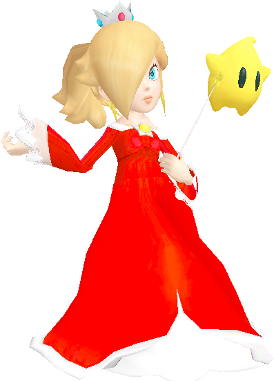 Fire Rosalina Also Looks Better - Cartoon (1428x582), Png Download