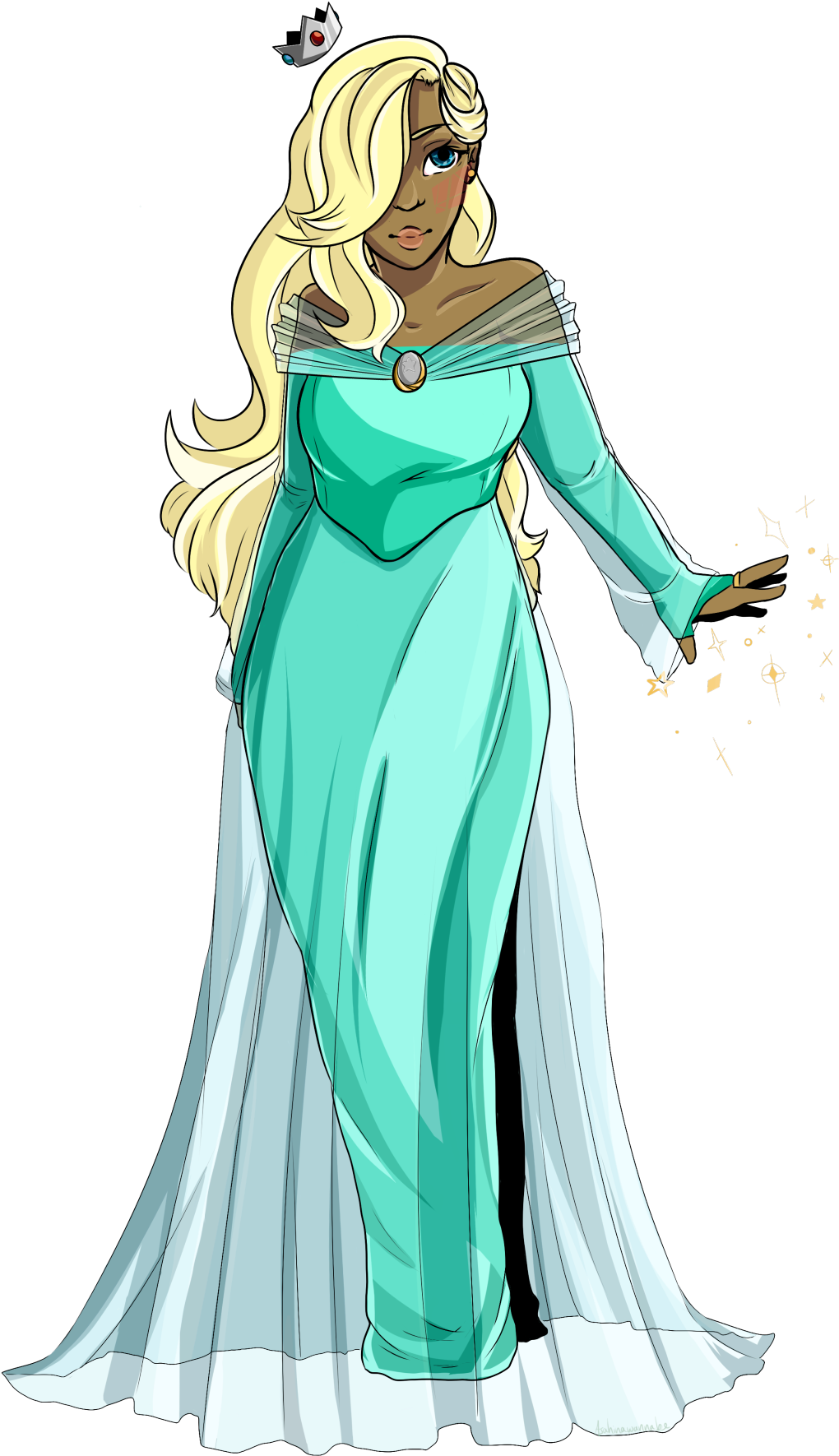 Rosalina👑👑👑 - Illustration (1081x1920), Png Download
