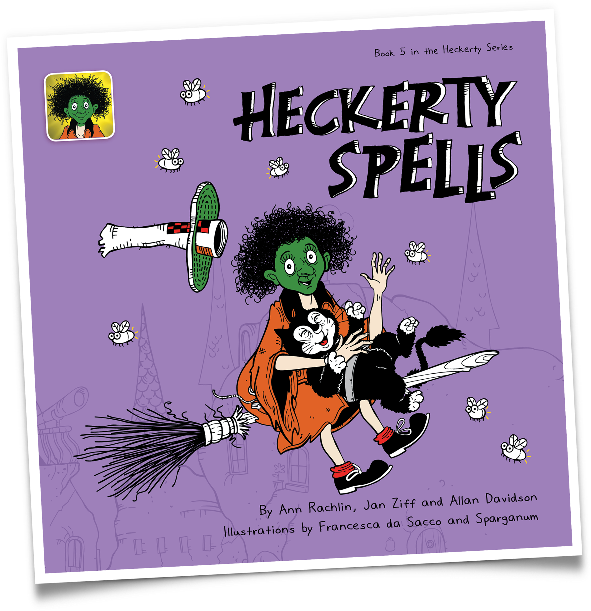 Heckerty Spells - Cartoon (2443x2443), Png Download