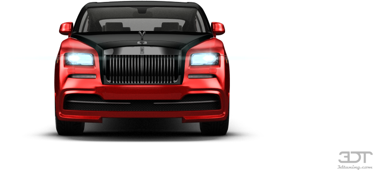 Rolls Royce Wraith Coupe - 3d Tuning (1004x500), Png Download