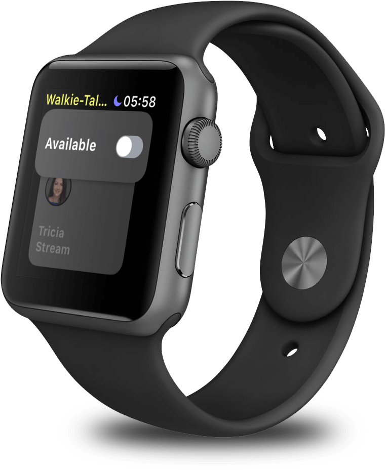 How To Set The Apple Watch Walkie-talkie Feature To - Apple Watch 2 Glass Screen Protector (1000x1000), Png Download